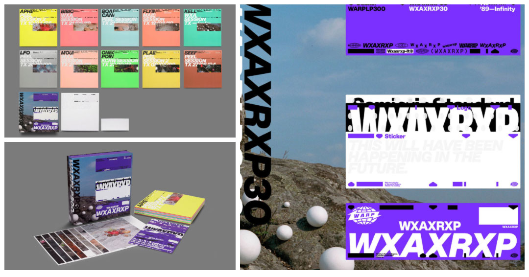 WXAXRXP Box Set - Music Package Design